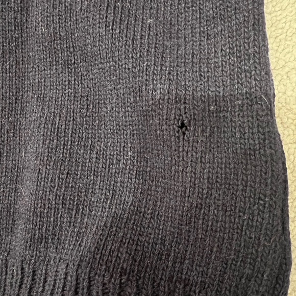 Vestrum Italy NWT 100% Wool Sweater Women’s Sz M Navy - Picture 12 of 13